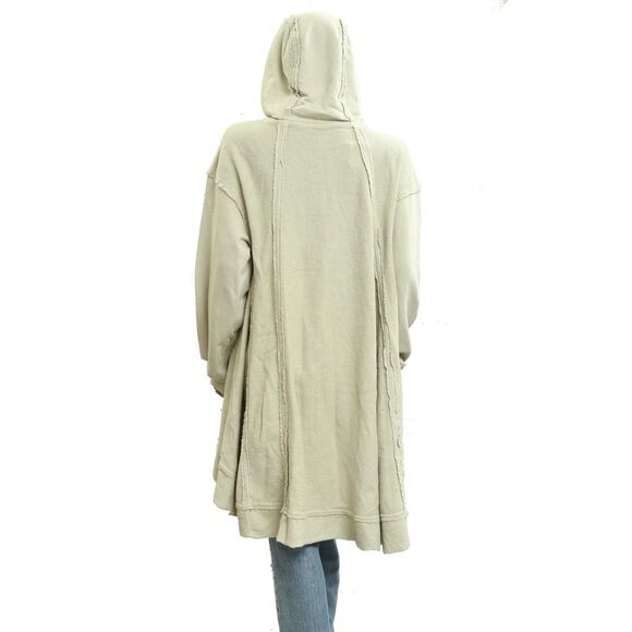 Free People North Sweatshirt Hoodie Tunic Top Oversized Slouchy Cotton XS 283699 - Picture 9 of 11